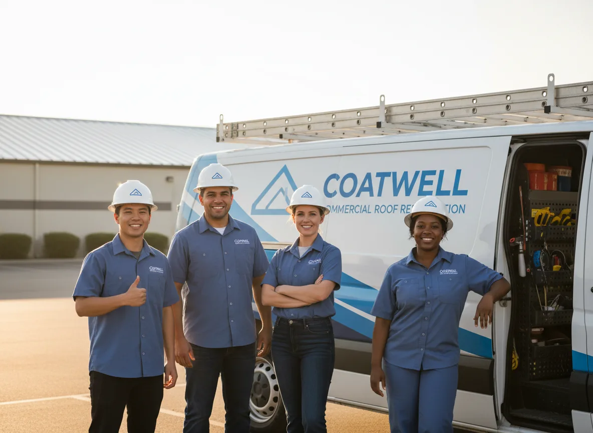 Commercial roof coating company in Portage, UT